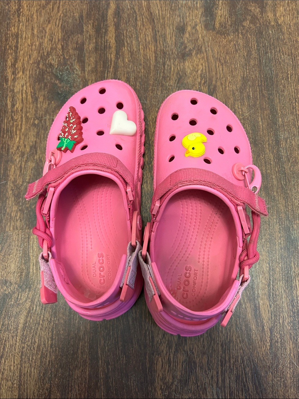 Post Malone Pink CROCS Clogs with Charms